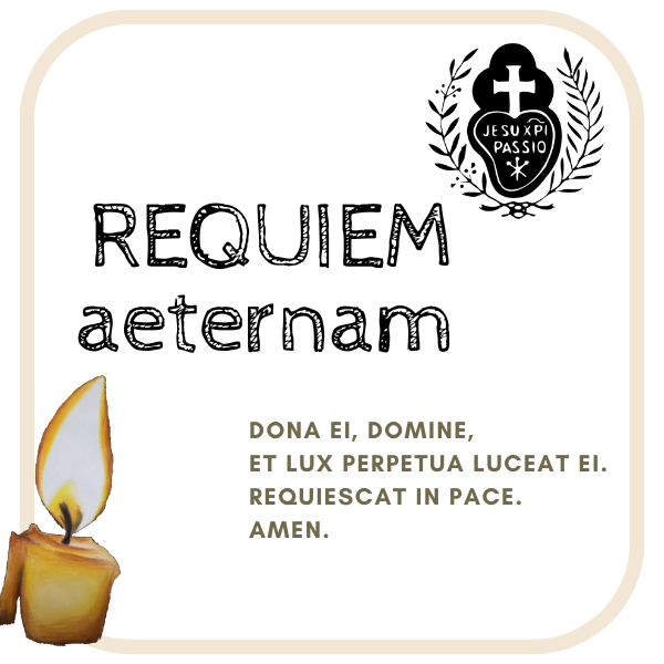 Requiem aeternam – Sr. Olive Ann of the Immaculate Conception